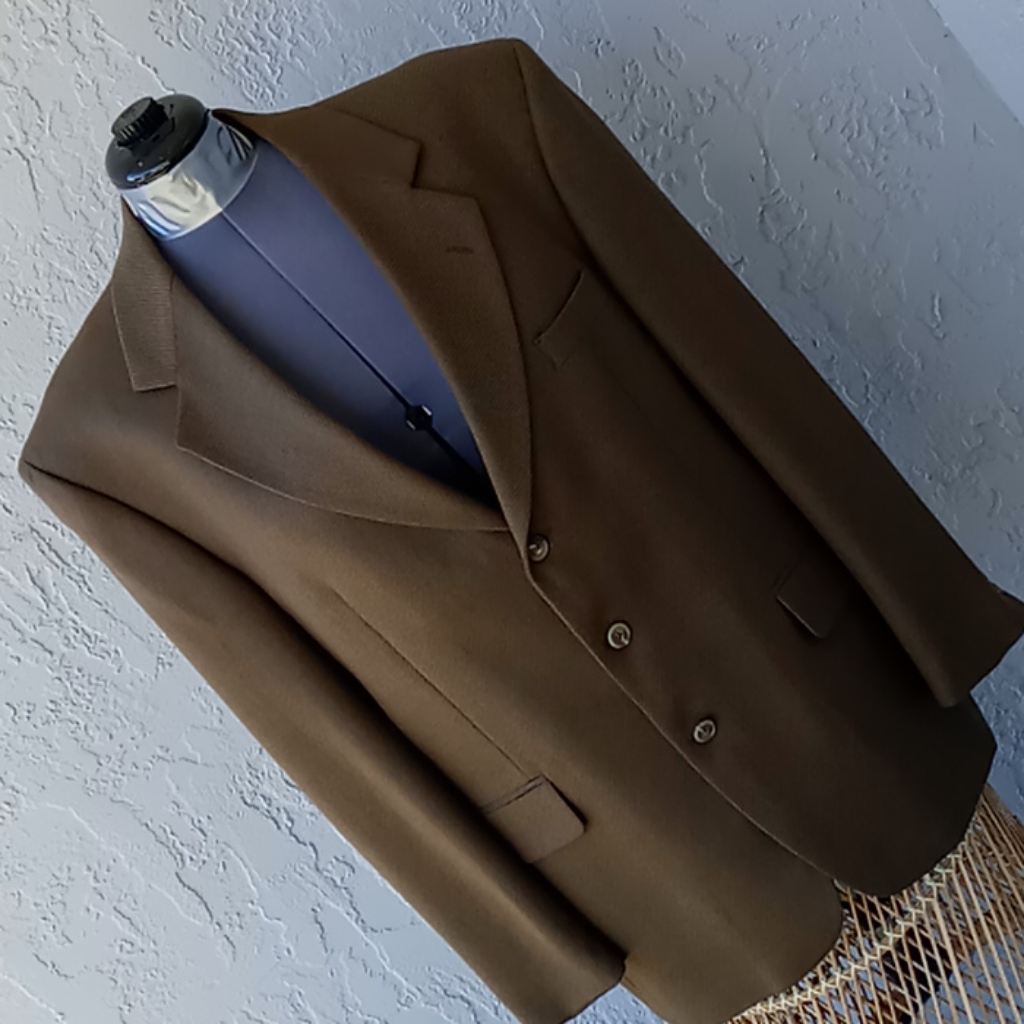 Visconti Uomo "Cary" Men's Pure Wool Luxury Blazer